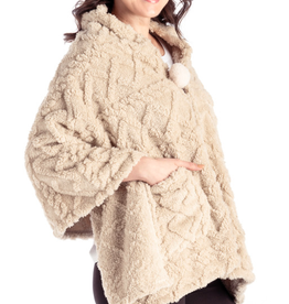 hello mellow Coziest Blanket Wrap Tan