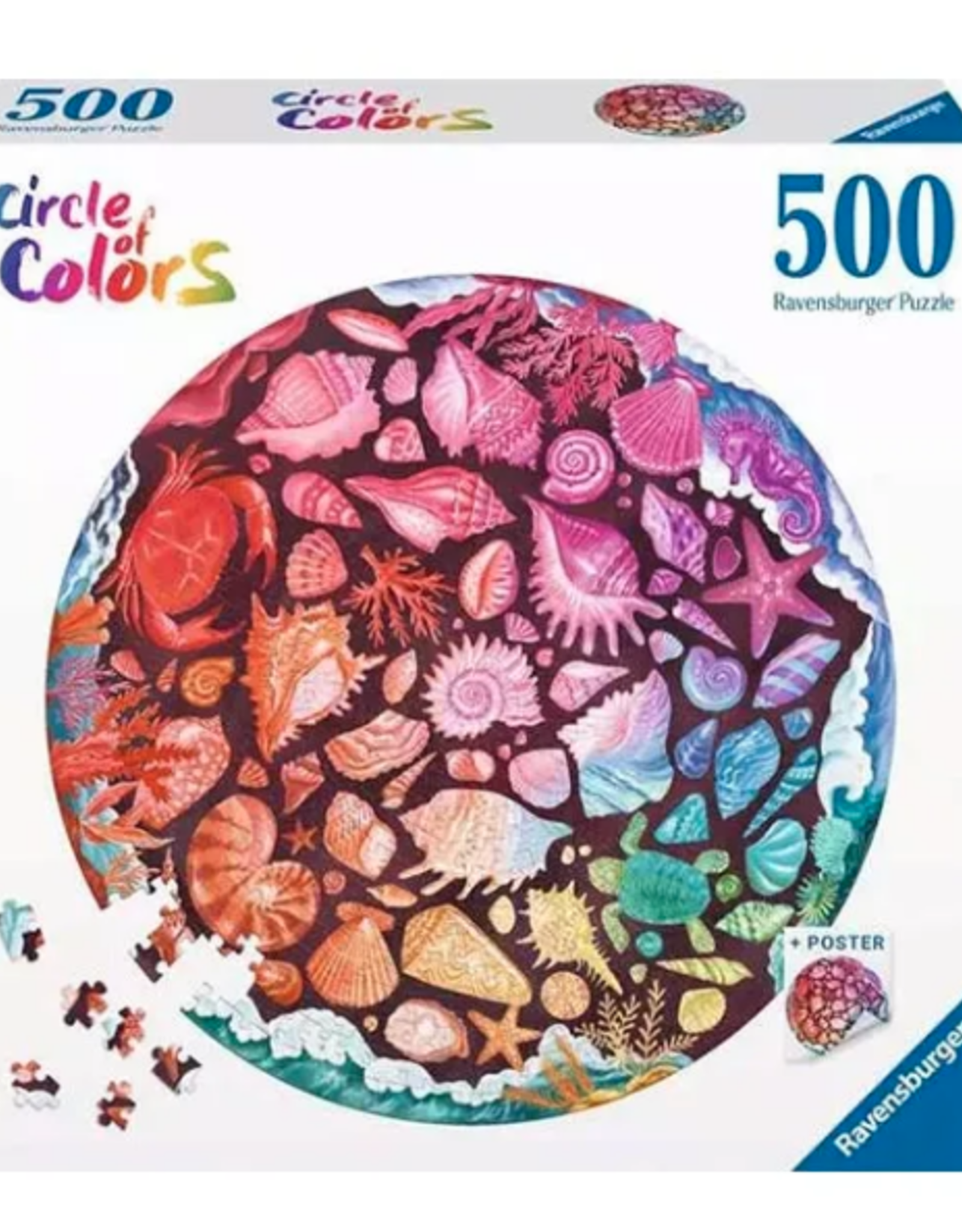 Ravensburger Circle of Colors : Seashells 500p