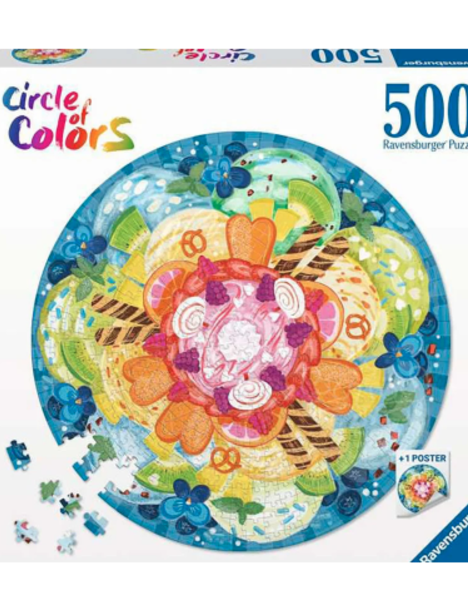 Ravensburger Circle of Colors: Ice Cream  500p