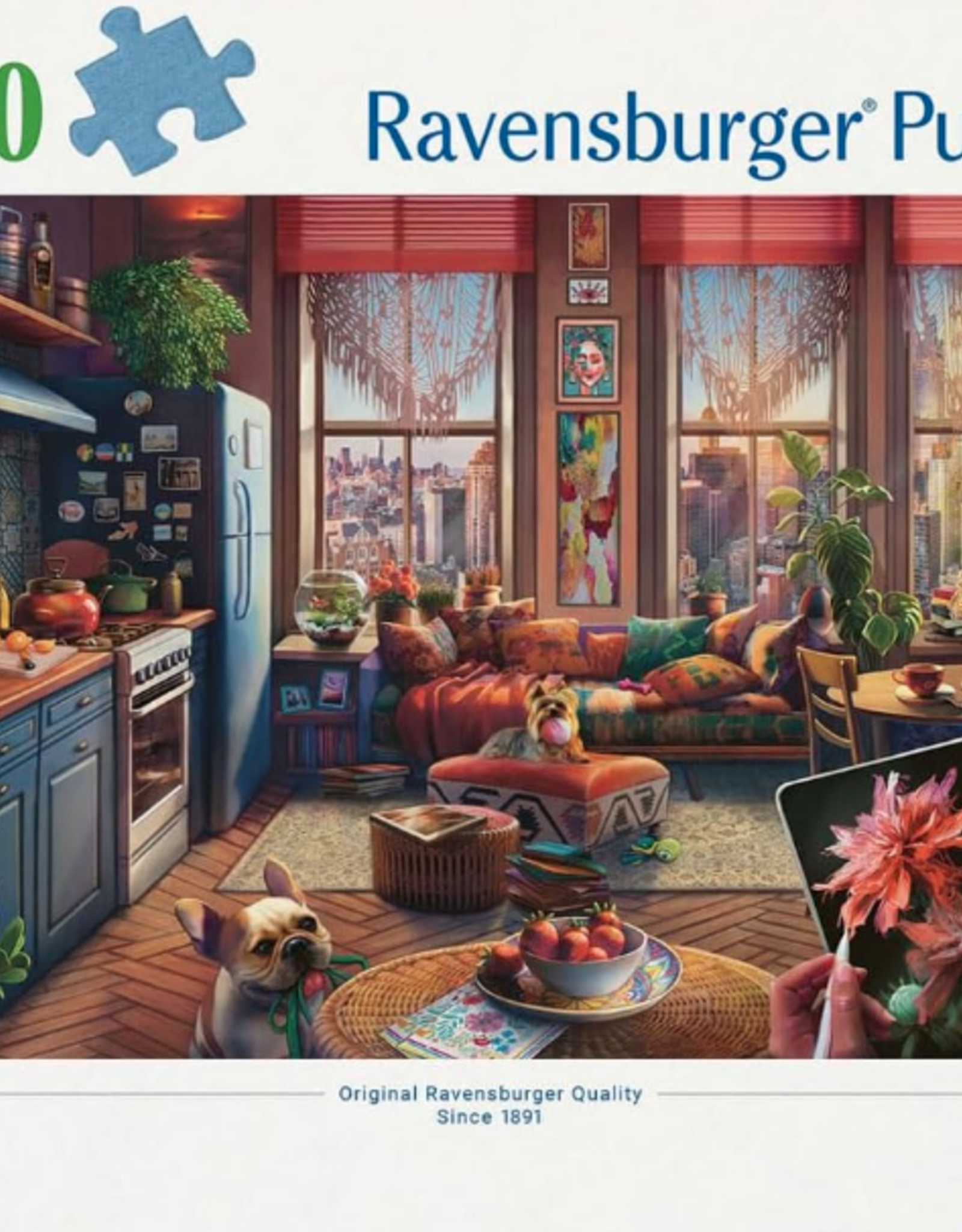 Ravensburger Cozy Boho Studio 500p