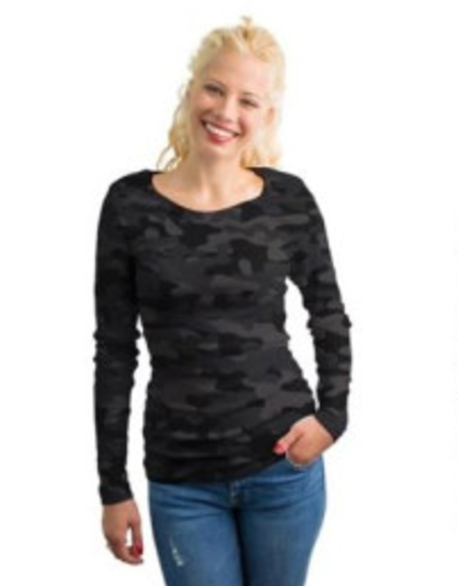 Britt's Knits Fleece Lined Raglan Top