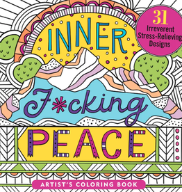 Peter Pauper Press Inner F#ing Peace  Coloring Book
