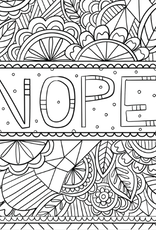 Peter Pauper Press Inner F#ing Peace  Coloring Book