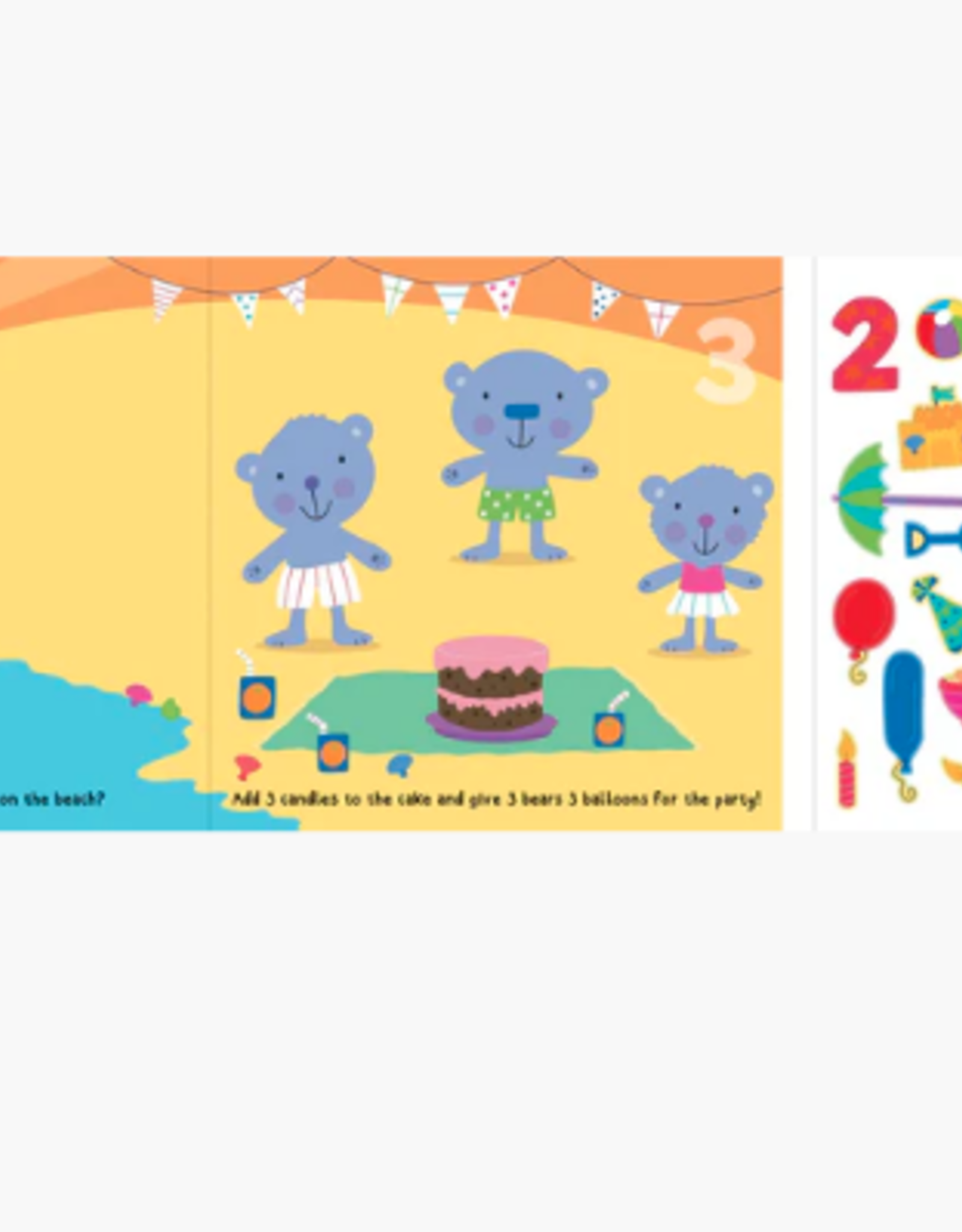 Peter Pauper Press My First Sticker Book Numbers