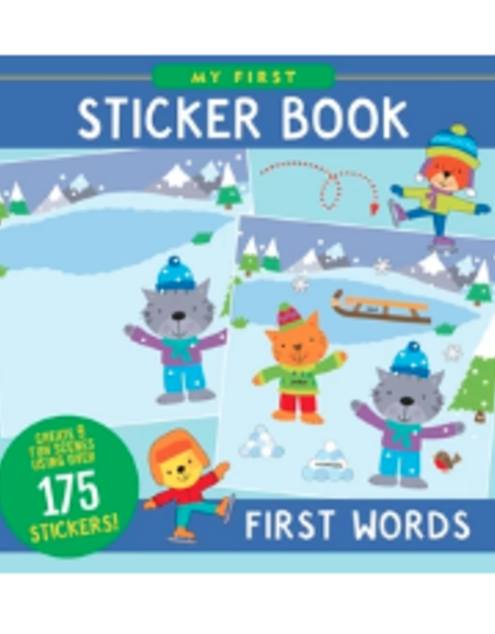 Peter Pauper Press My First Sticker Book First Words