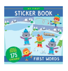 Peter Pauper Press My First Sticker Book First Words