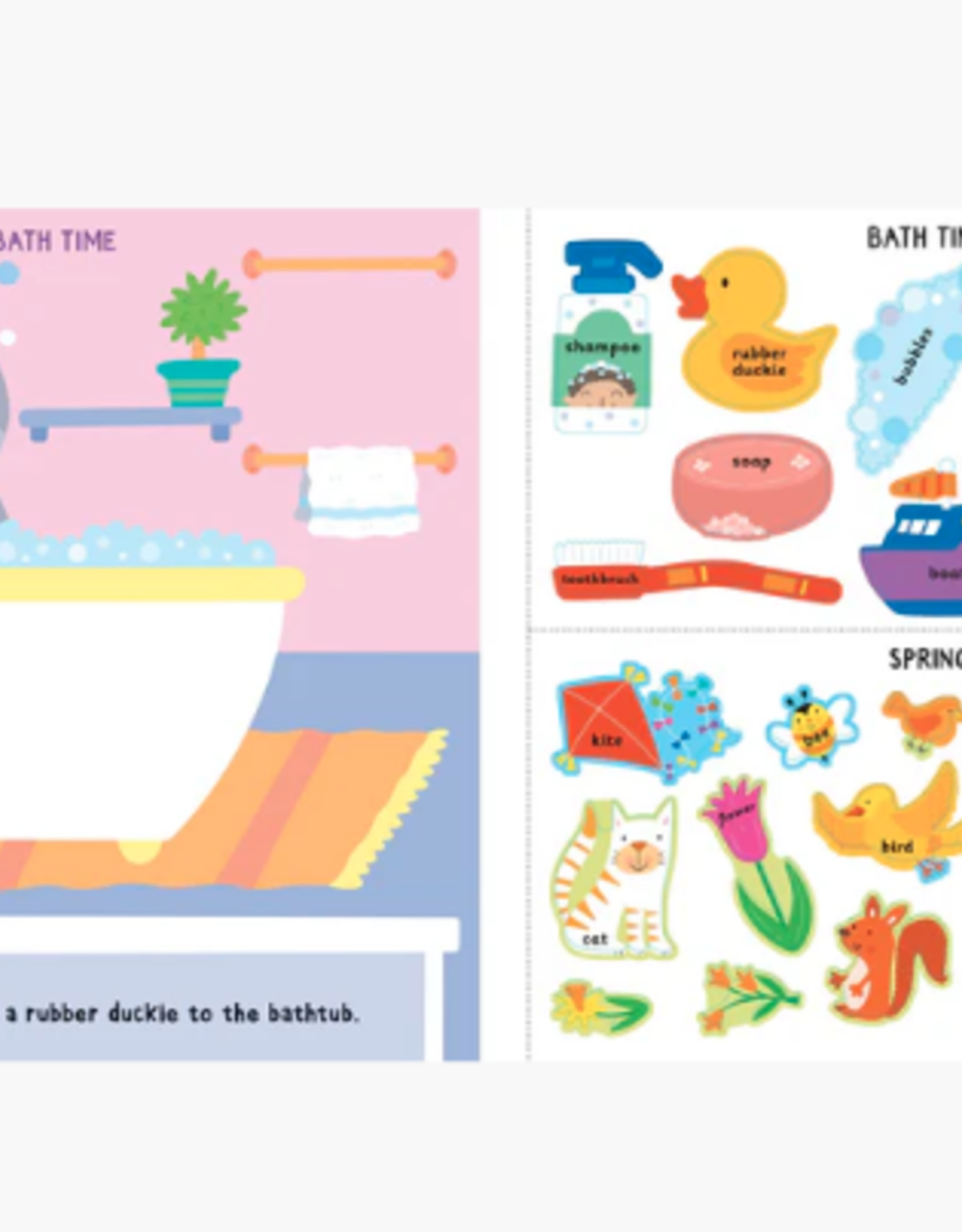 Peter Pauper Press My First Sticker Book First Words