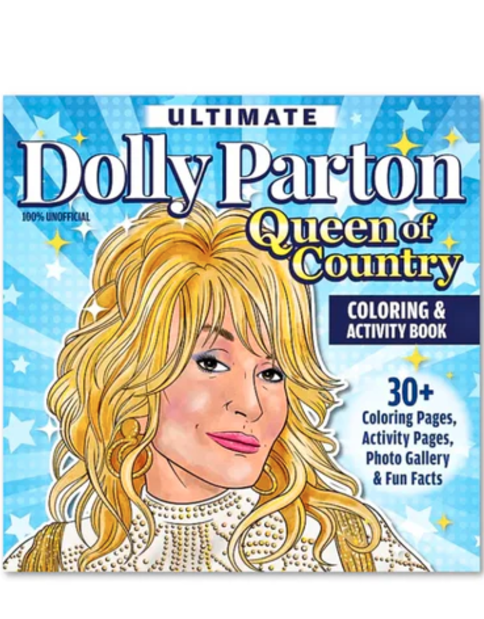 Zibbers Inc. Dolly Parton Coloring & Activity Book