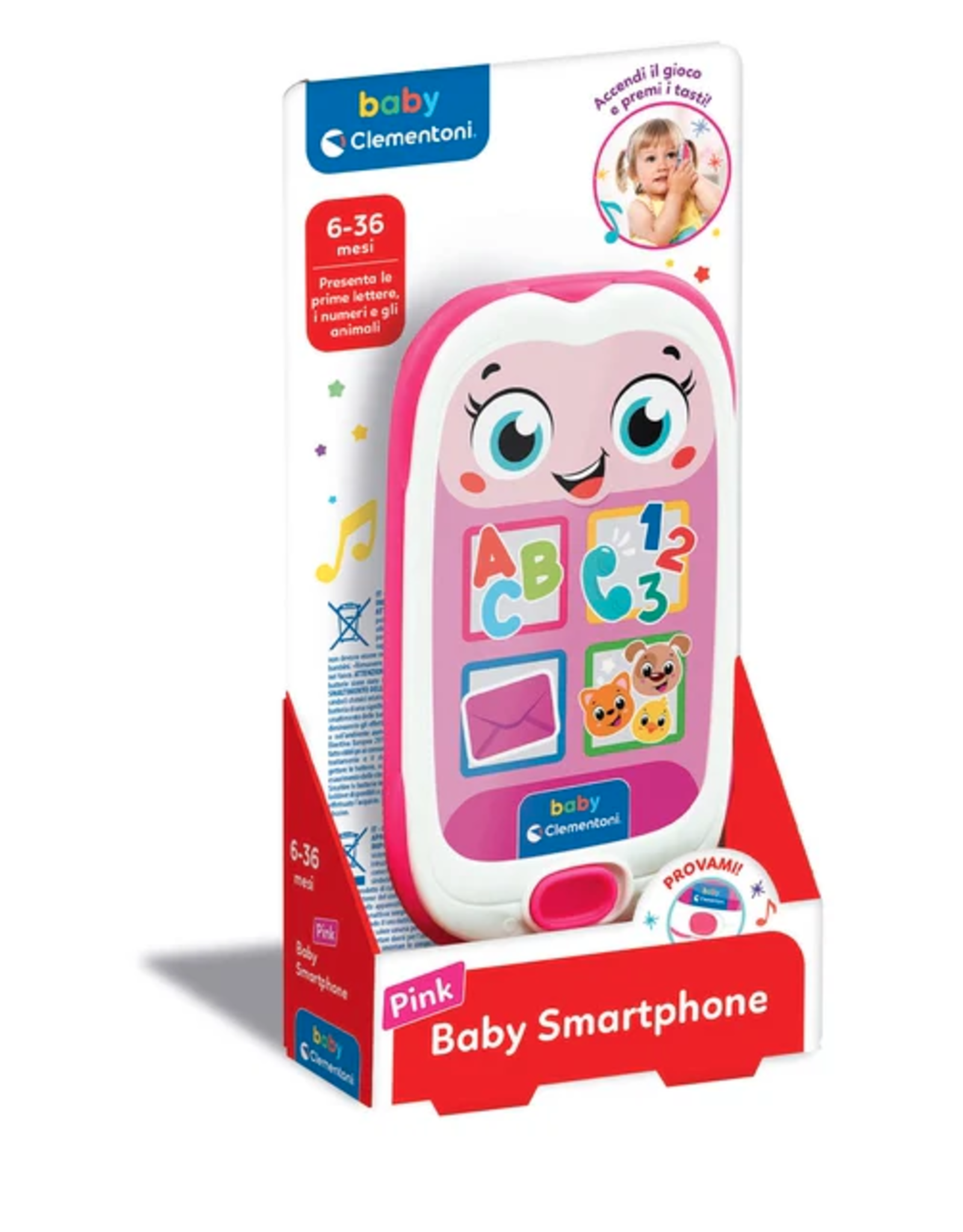 baby Clementoni Baby Smartphone Pink