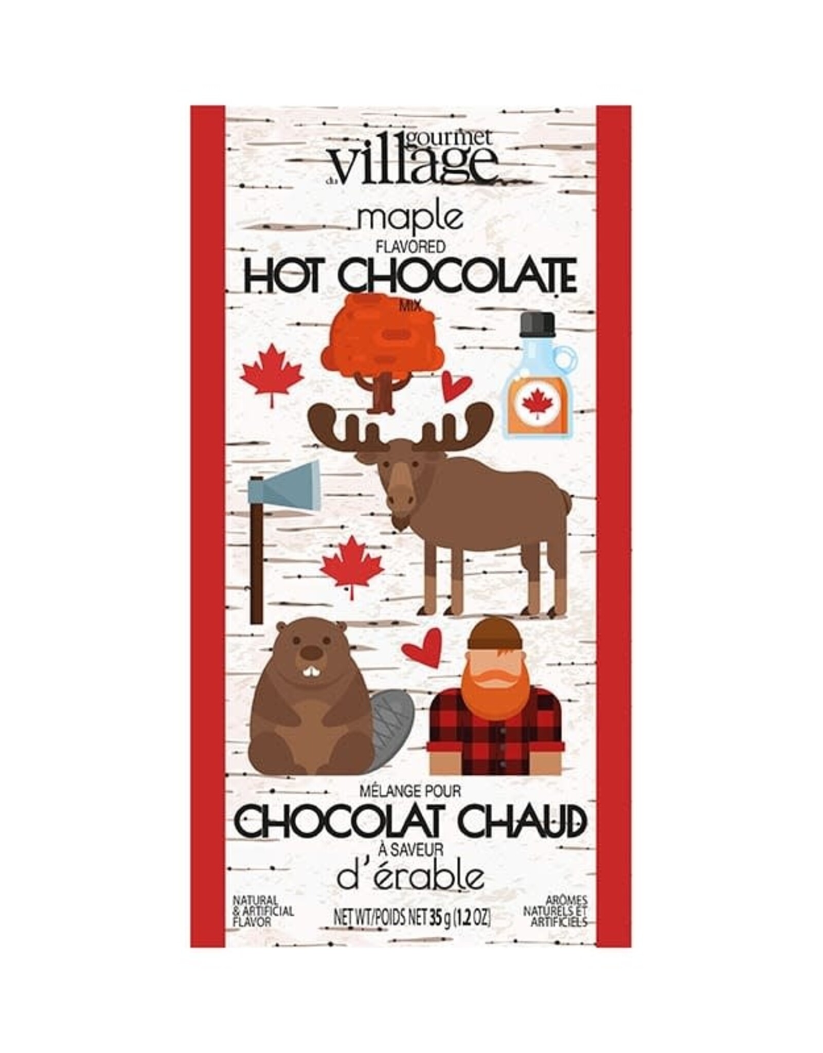 Gourmet Village GV Seasonal Hot Chocolate pkg Great Outdoors Maple