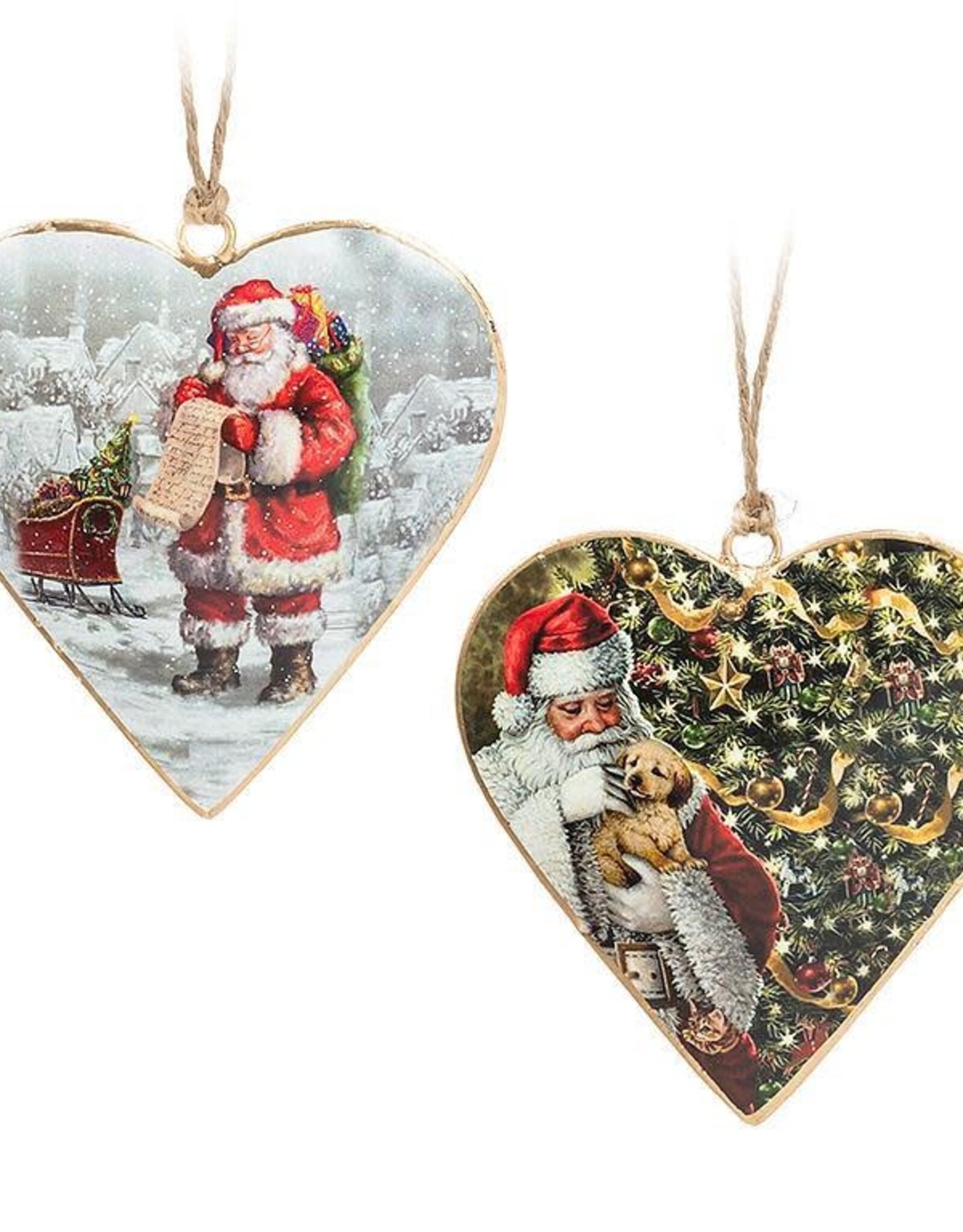 Abbott Santa Heart Orn.