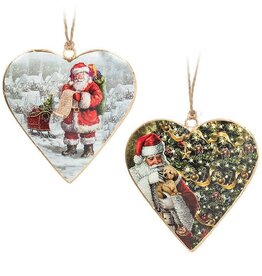 Abbott Santa Heart Orn.