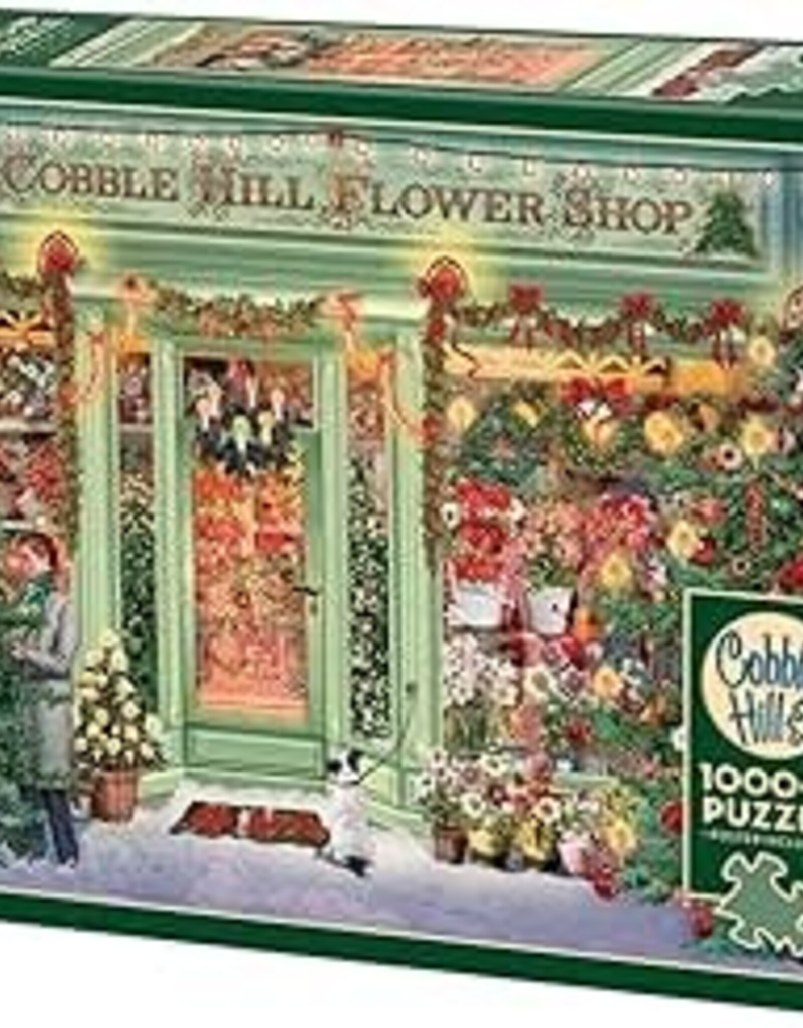 Cobble Hill Christmas Flower Shop- 1000pc