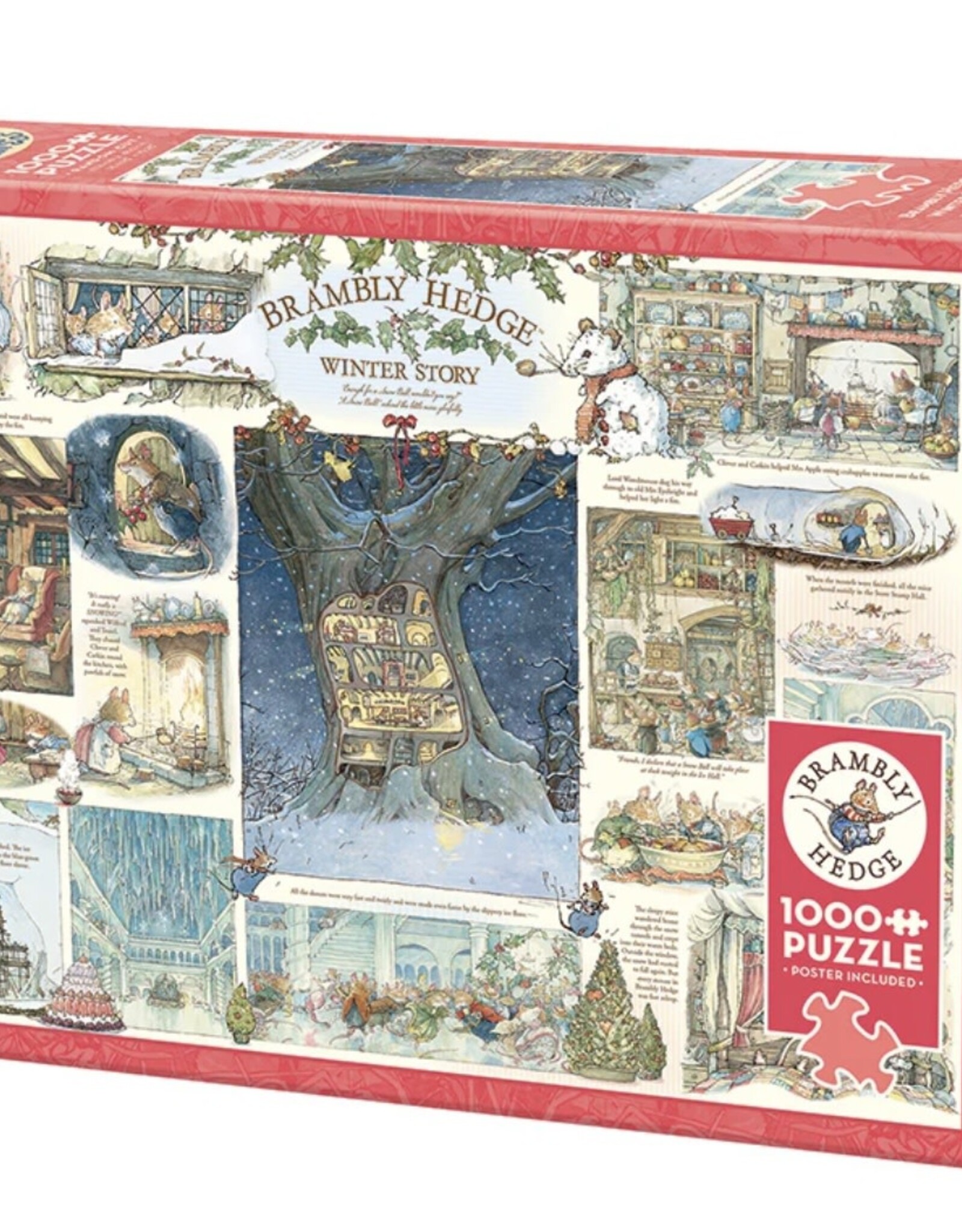 Cobble Hill Brambly Hedge Winter Story - 1000pc