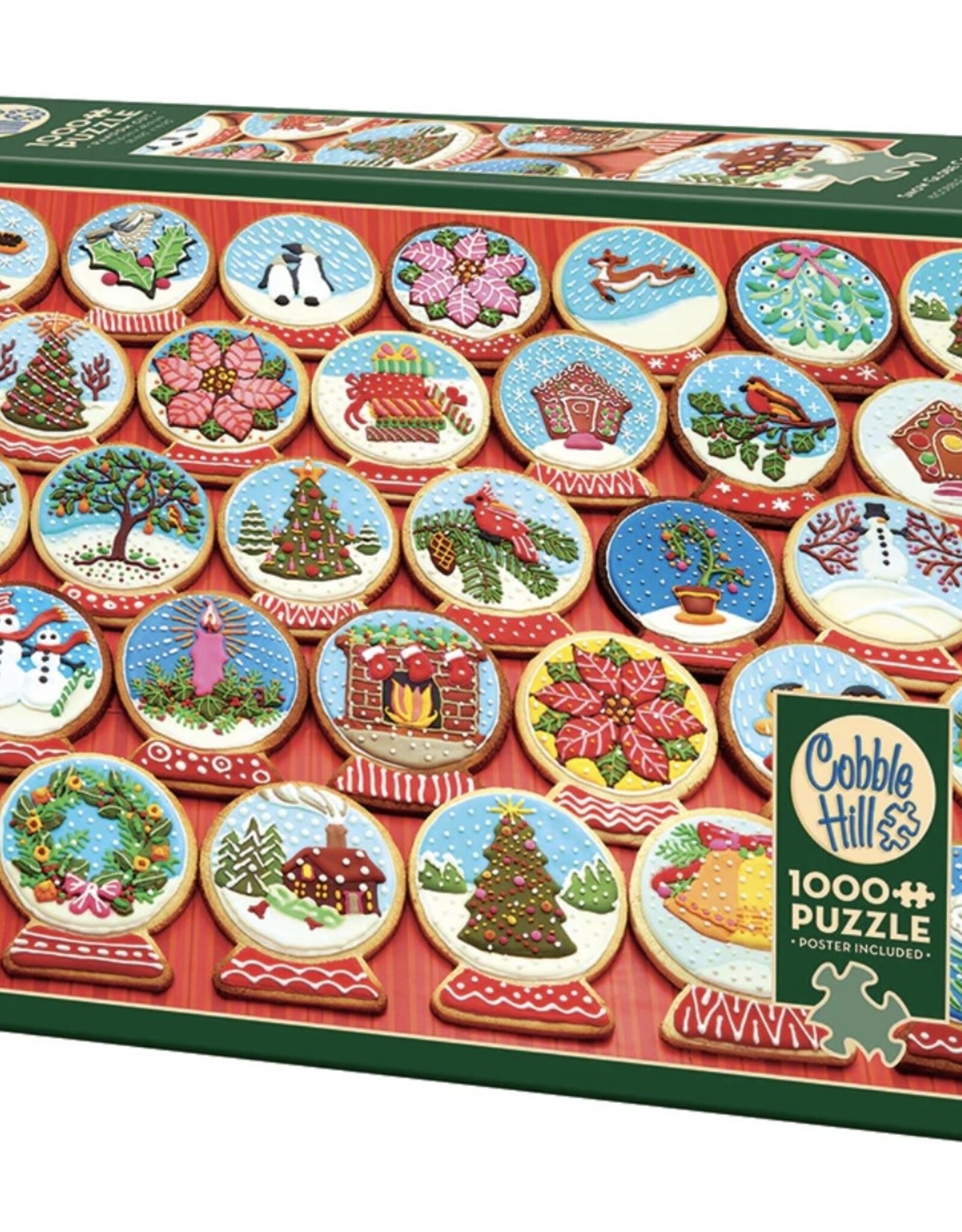 Cobble Hill Snow Globe Cookies - 1000pc