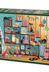 Cobble Hill Christmas Cats- 1000p