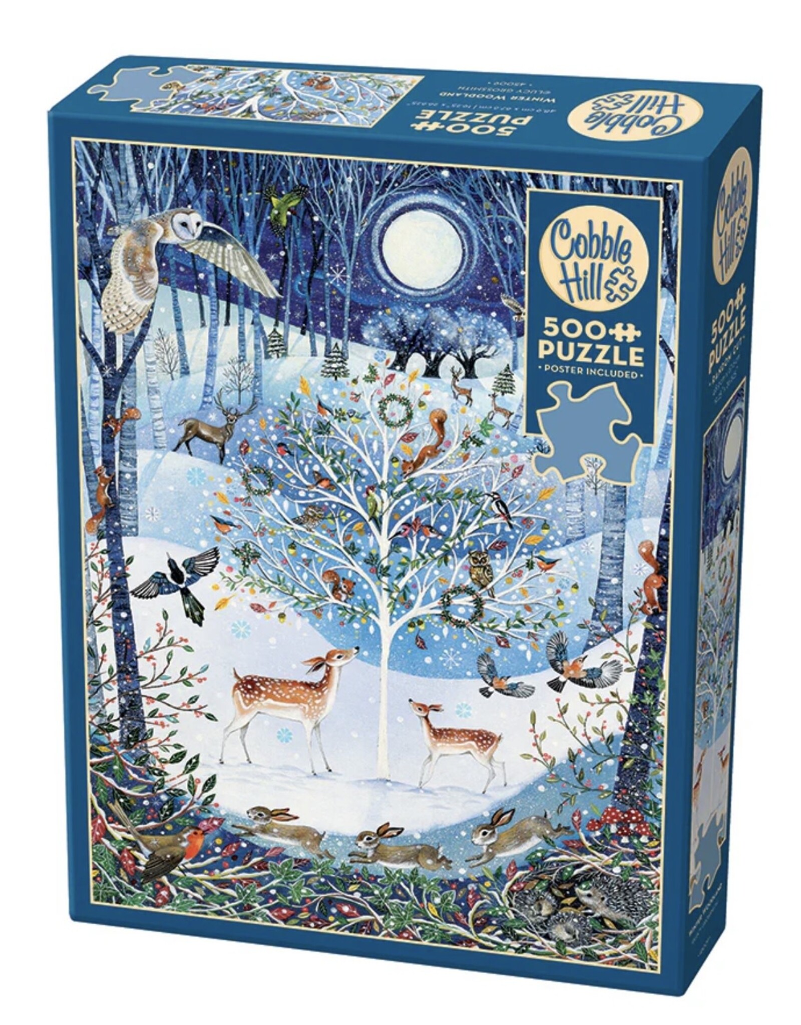 Cobble Hill Winter Woodland - 500pc