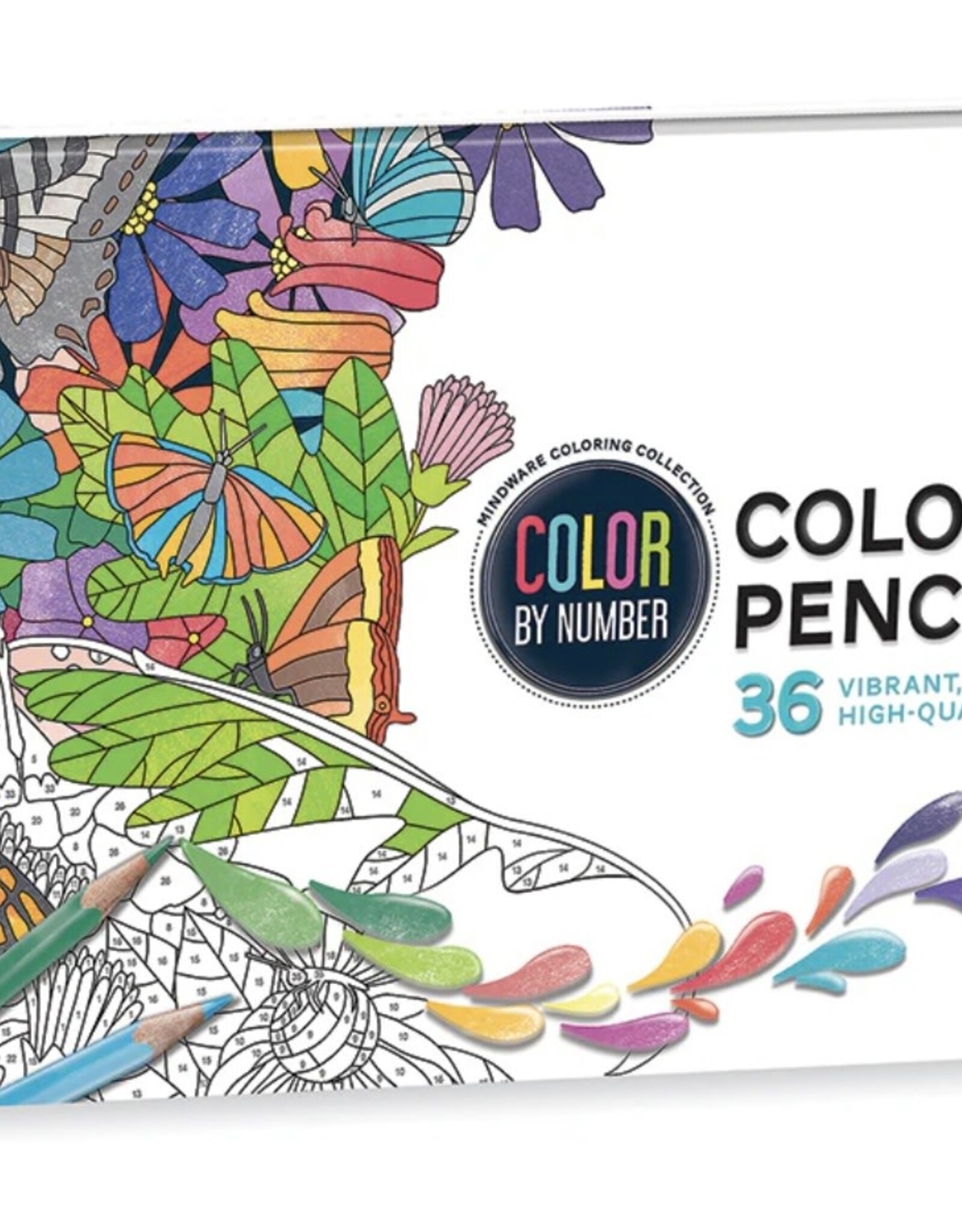 Mindware Colored by Number Pencil Set