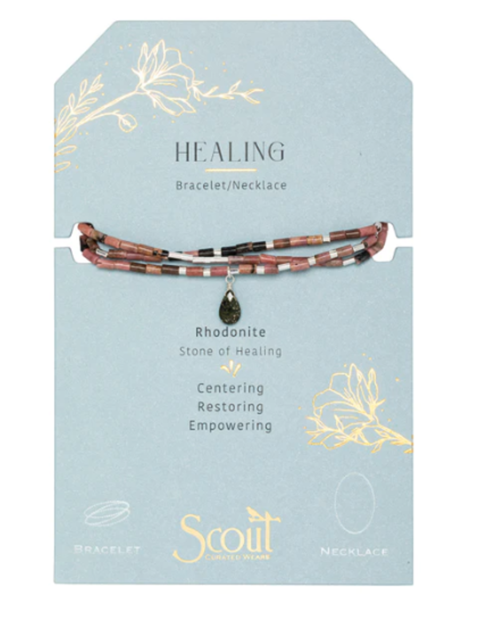 Scout Curated Teardrop Stone Neck/Brac