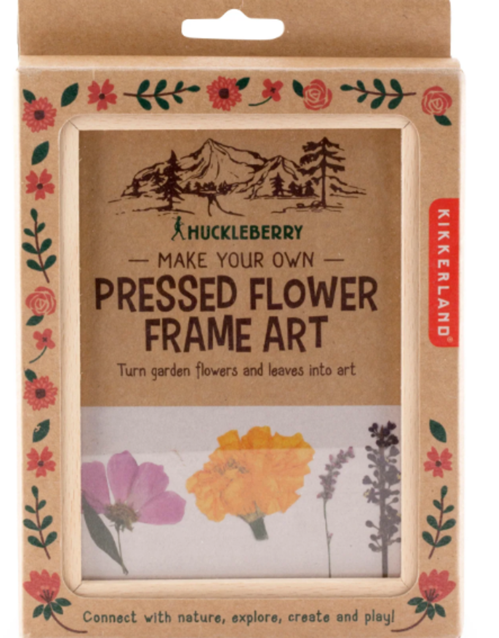 Kikkerland Pressed Flower Frame Art