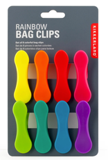 Kikkerland Rainbow Bag Clips 8