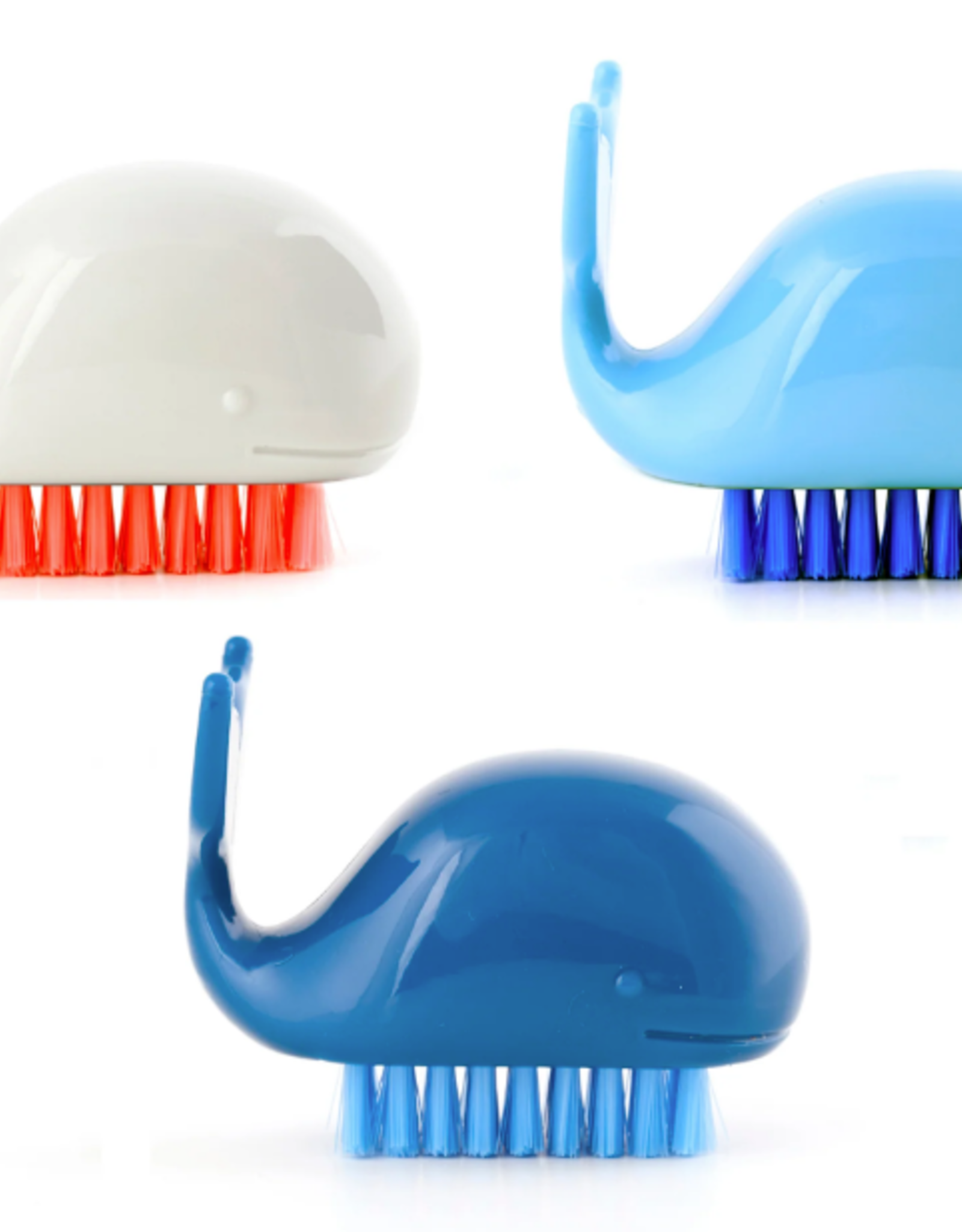 Kikkerland Whale Nail Brush Asst. Colors
