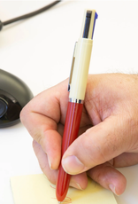 Kikkerland Vintage Click Pen Red/Blue