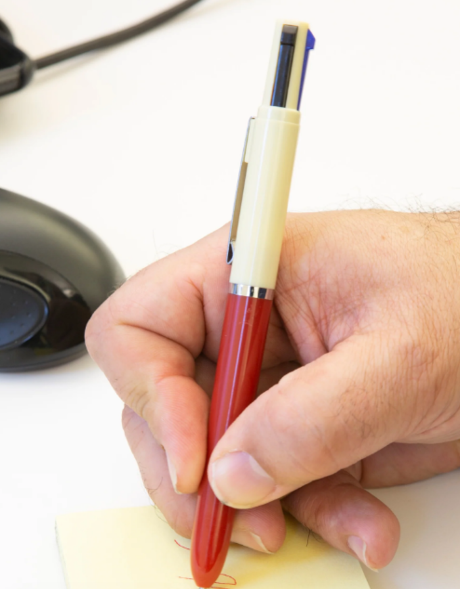 Kikkerland Vintage Click Pen Red/Blue