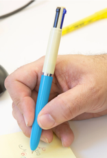 Kikkerland Vintage Click Pen Red/Blue