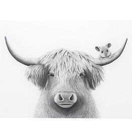 animal antics Animal Antics Glass Cutting Board