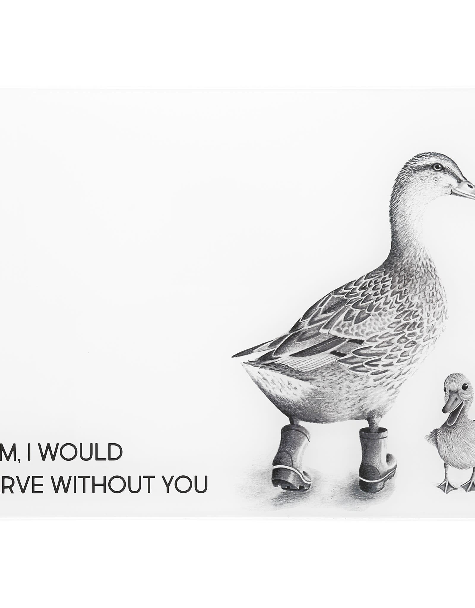 animal antics Animal Antics Glass Cutting Board