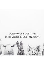 animal antics Animal Antics Glass Cutting Board