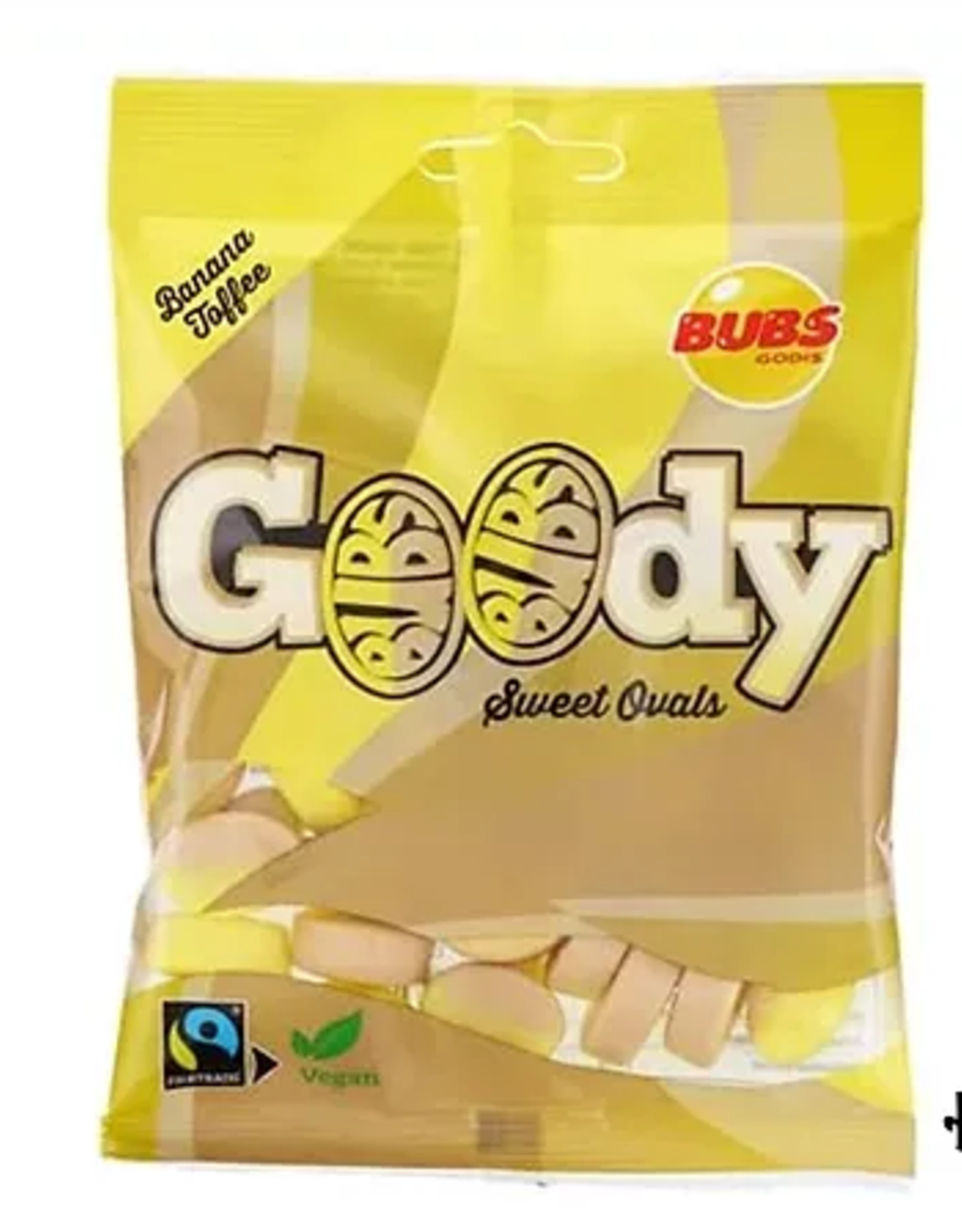Bubs Bubs Goody Sweet Ovals Banana Caramel