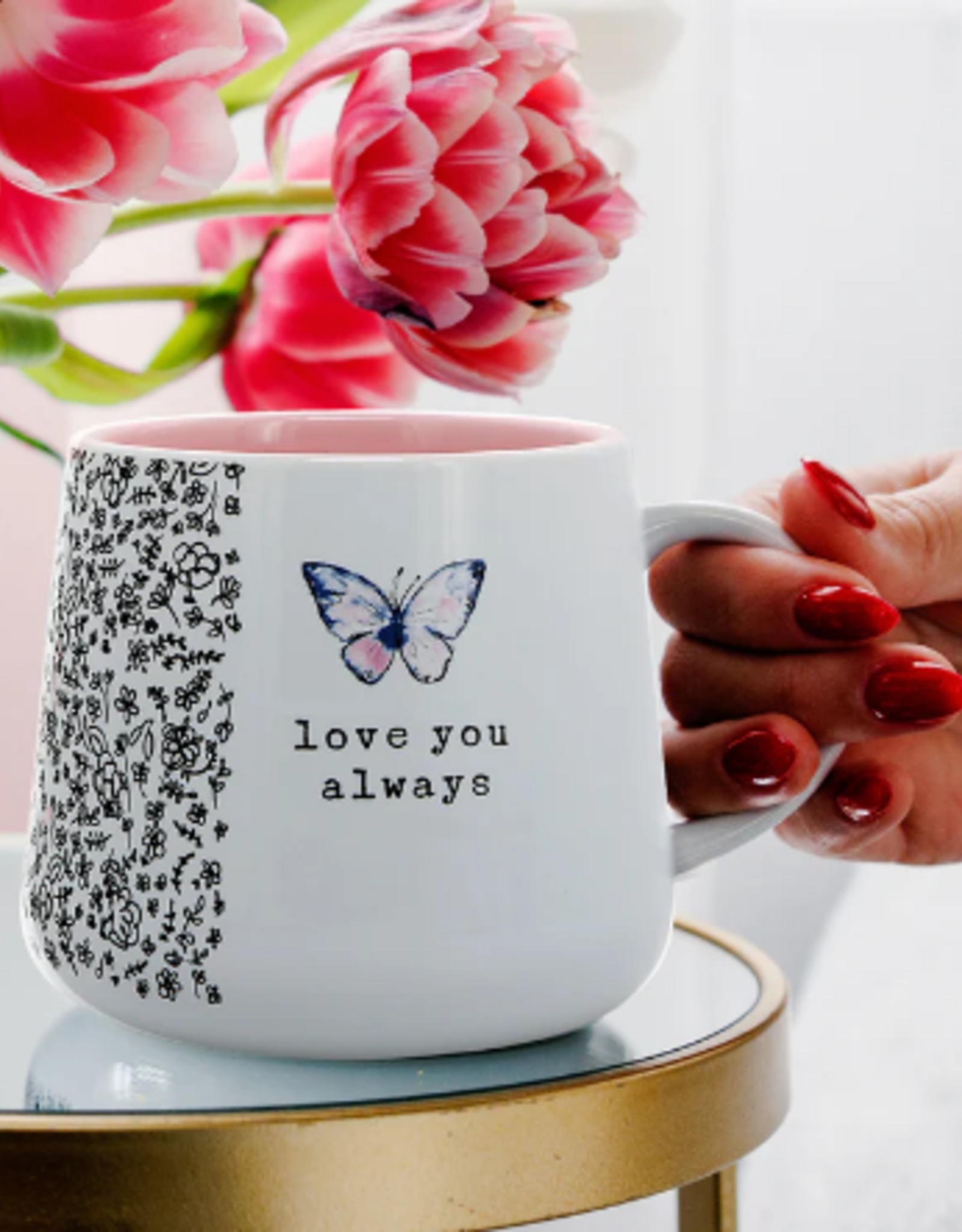 Pavilion You Make Me Smile Mug 18oz