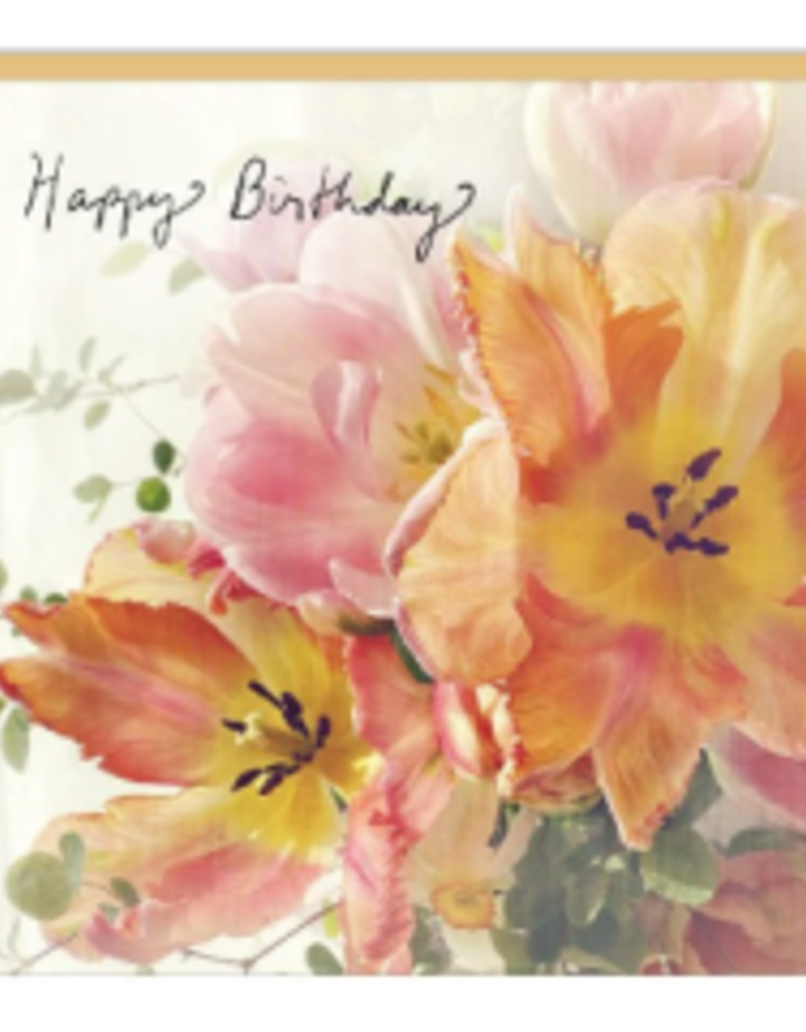 Cedar Mountain Birthday Tulips Card
