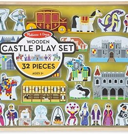 Melissa & Doug Wooden Castle Play Set