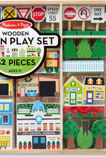 Melissa & Doug Town Play Set