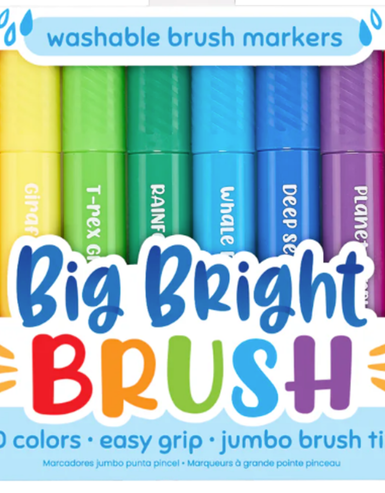OOLY Big Bright Brush Markers