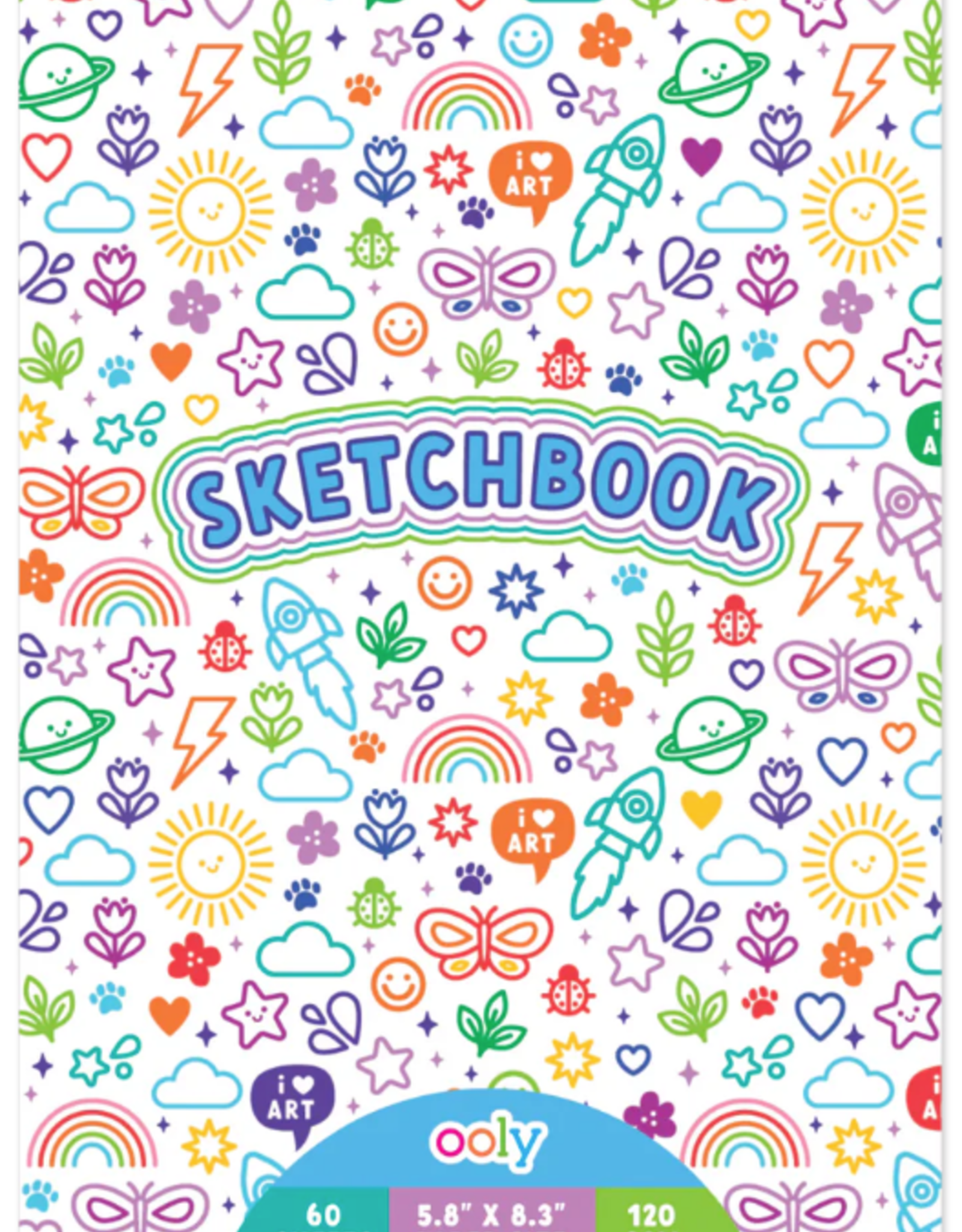 OOLY Colorful Doodles Sketchbook
