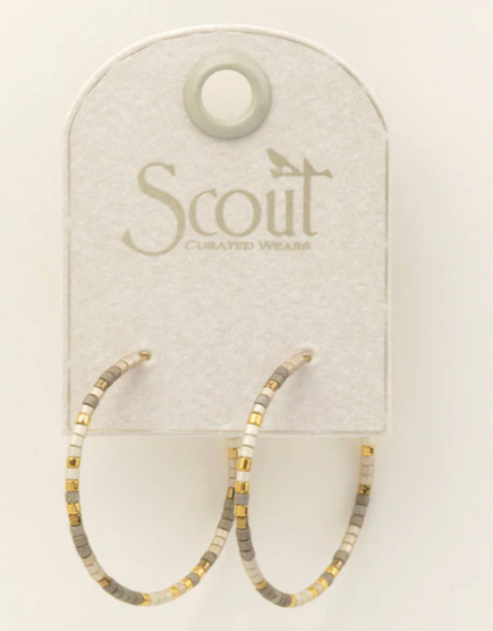Scout Curated Chromacolor Sm Hoop Pewter Multi/Gold