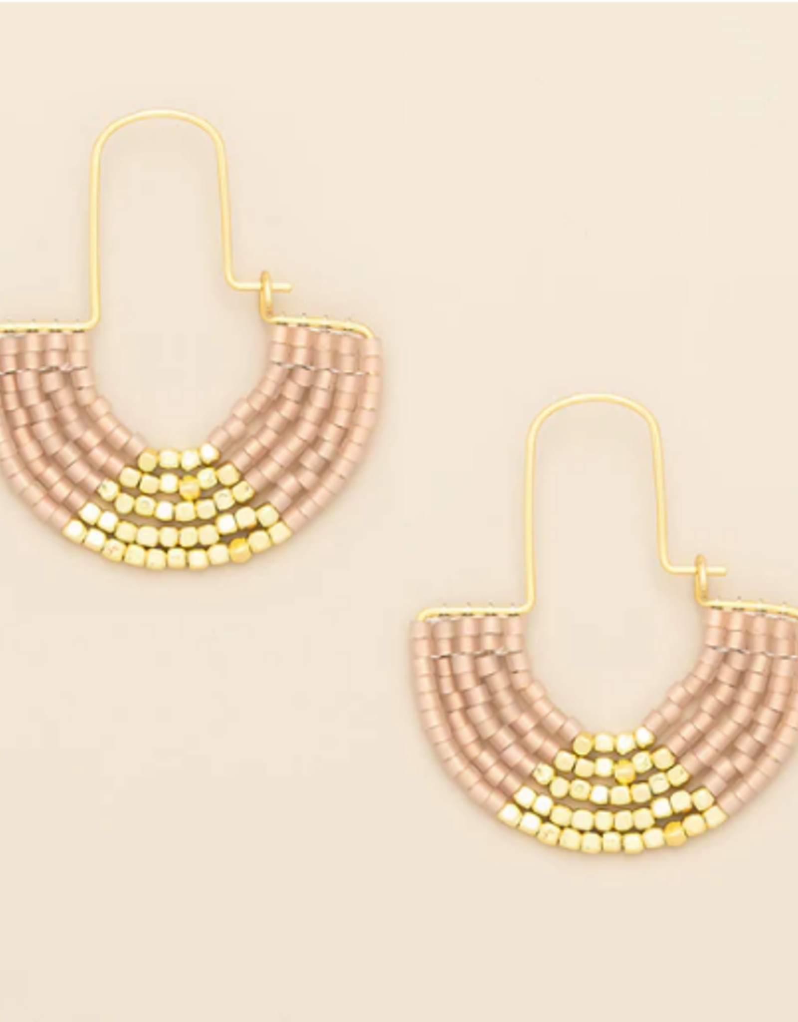 Scout Curated Chromacolor U- Hoop Blush/gold