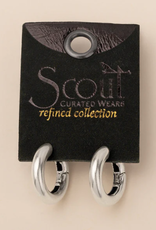 Scout Curated Refined Earring - Stellar Hoop Silver