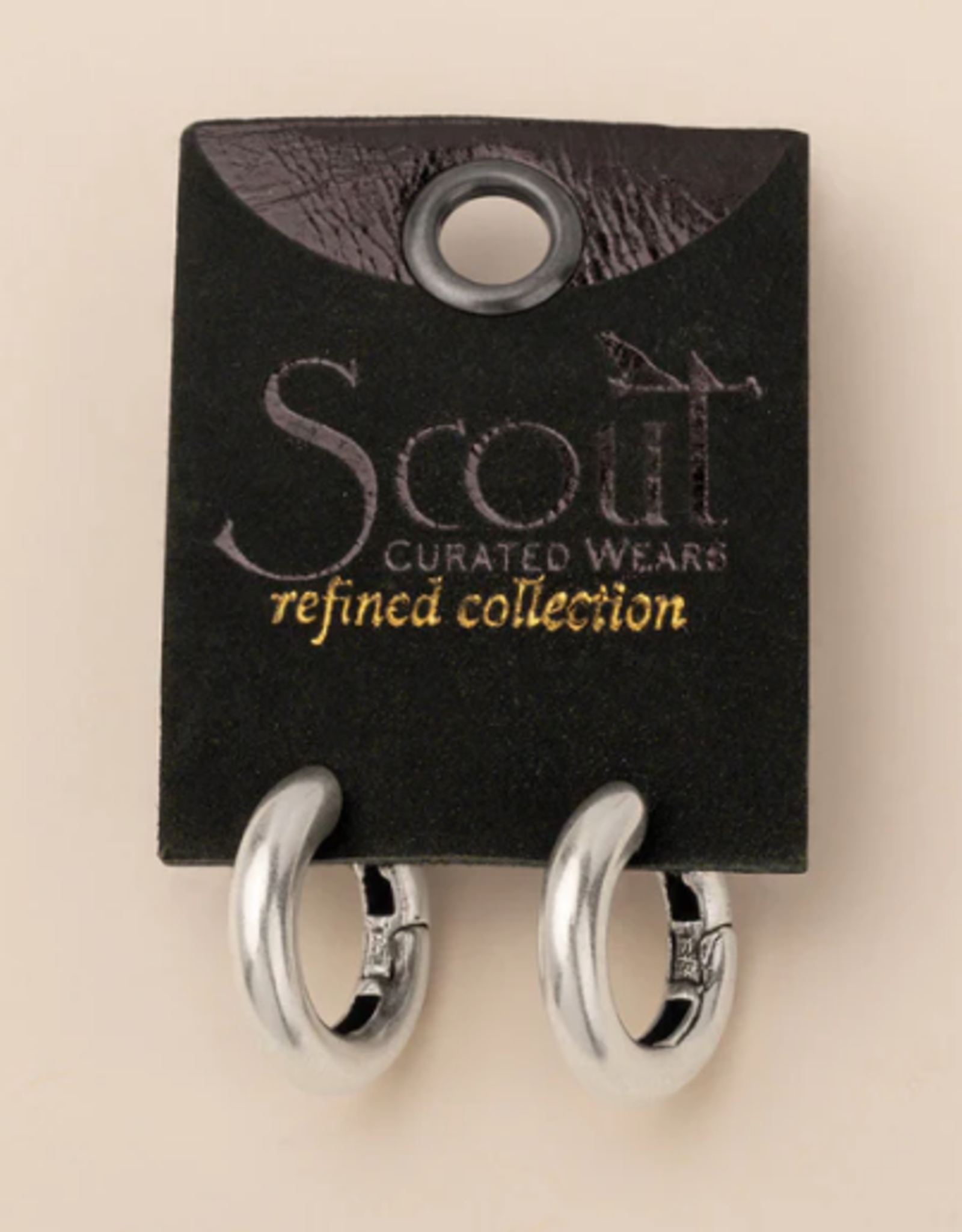 Scout Curated Refined Earring - Stellar Hoop Silver