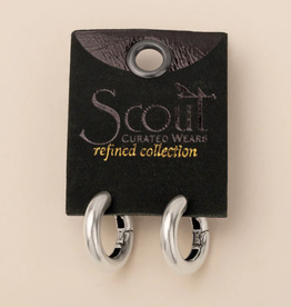 Scout Curated Refined Earring - Stellar Hoop Silver