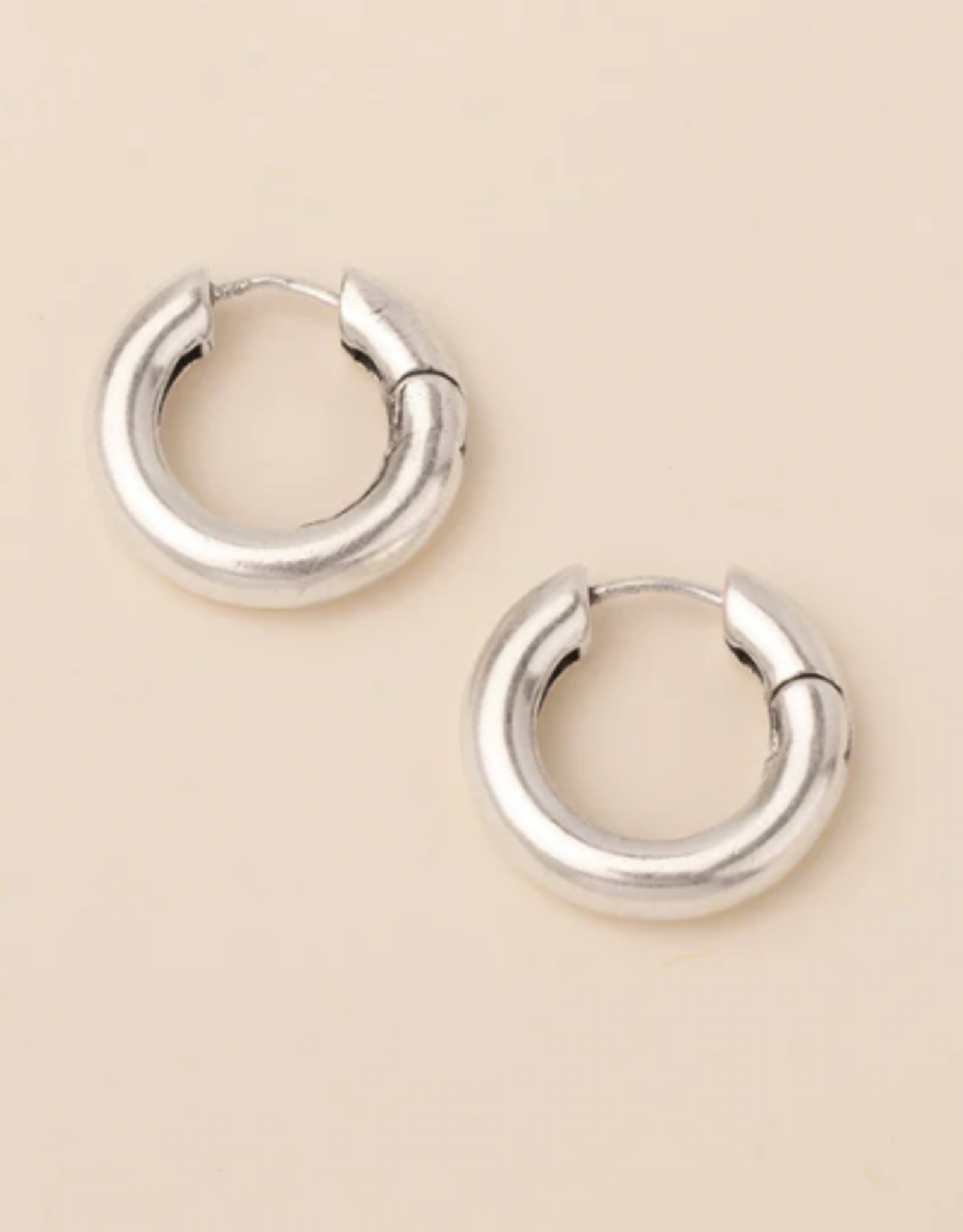 Scout Curated Refined Earring - Stellar Hoop Silver
