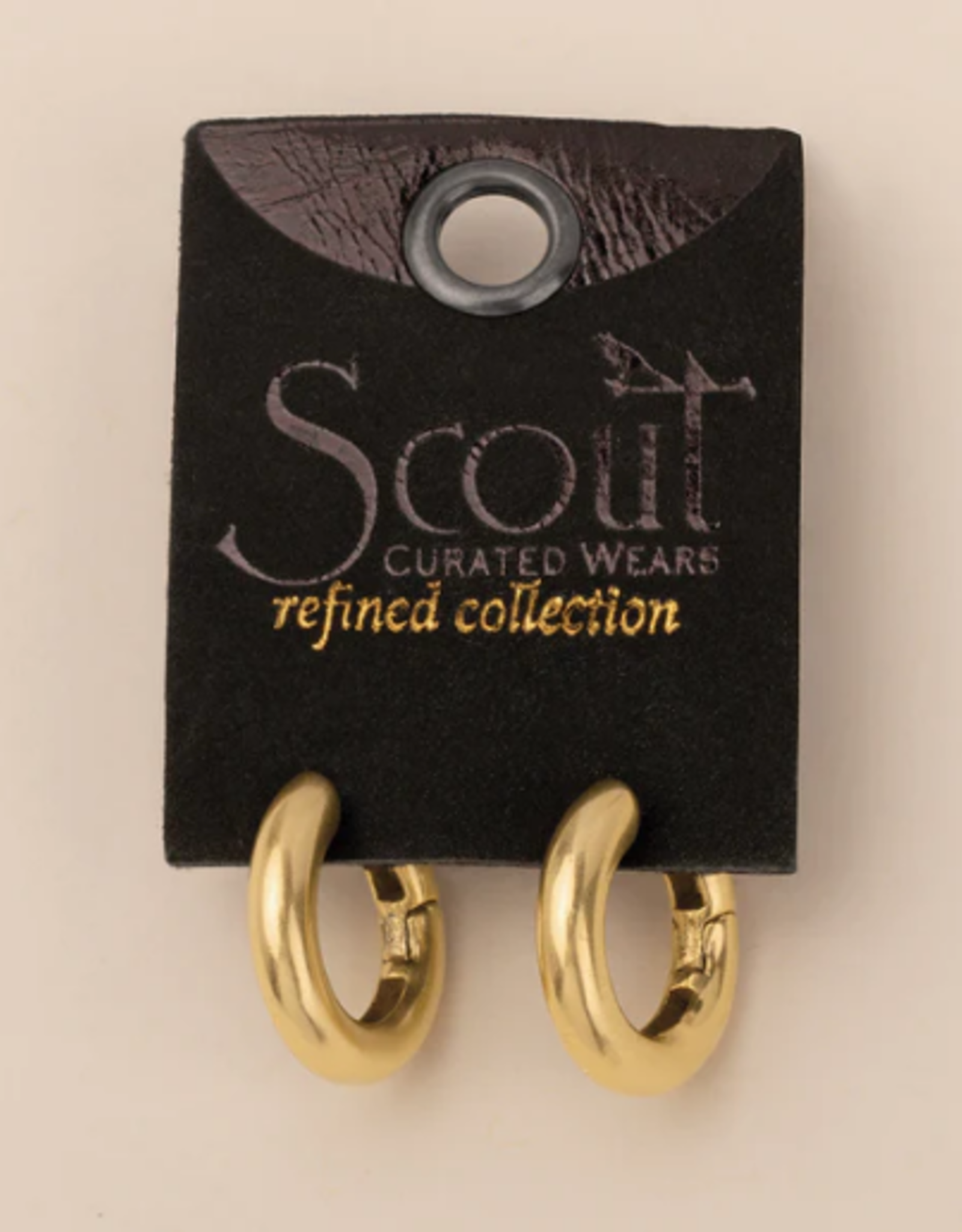 Scout Curated Refined Earring - Stellar Hoop Gold