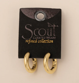 Scout Curated Refined Earring - Stellar Hoop Gold