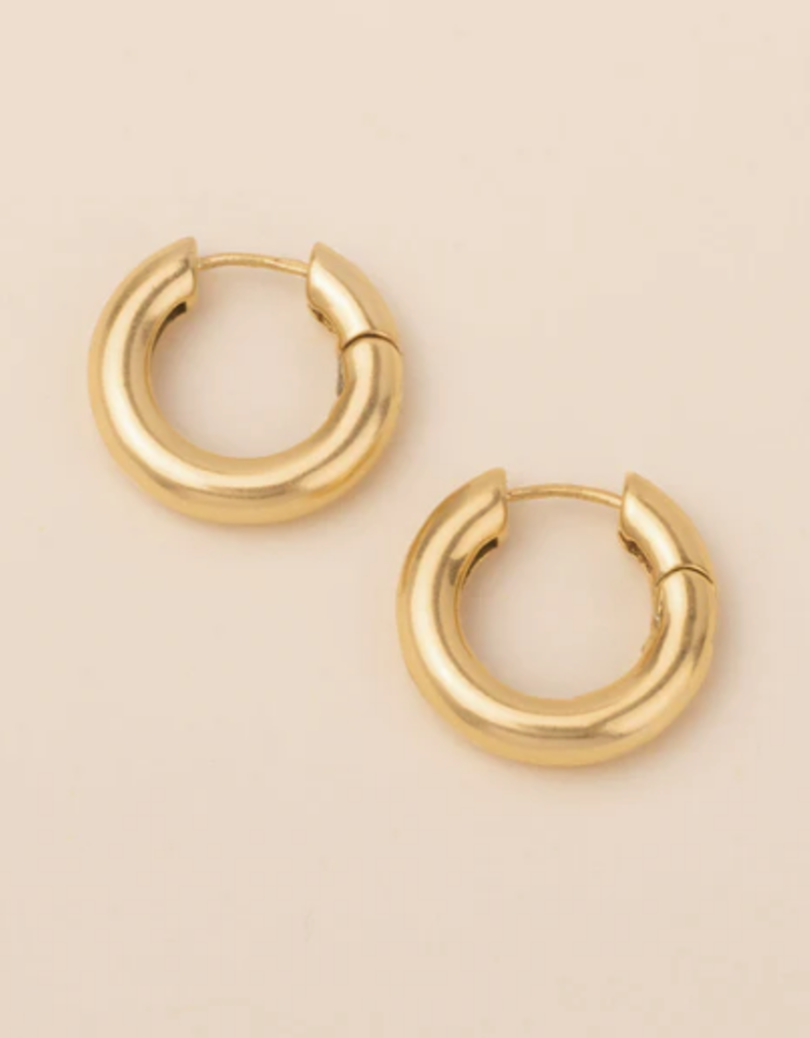 Scout Curated Refined Earring - Stellar Hoop Gold