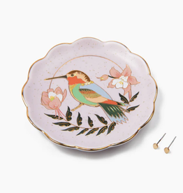 Scout Curated Hummingbird Jewelry Dish & Earring set
