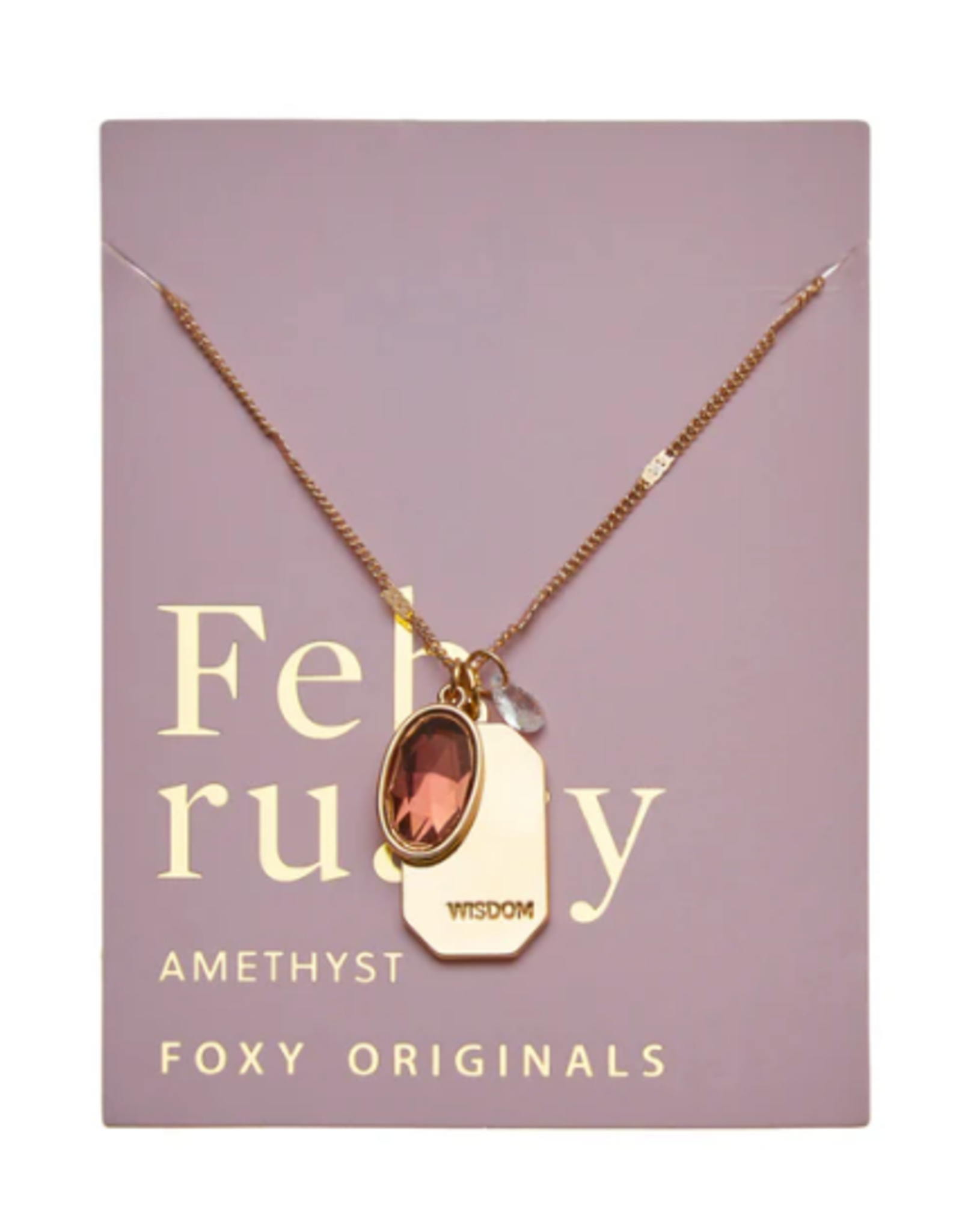 Foxy Originals Birthstone Collection Necklace